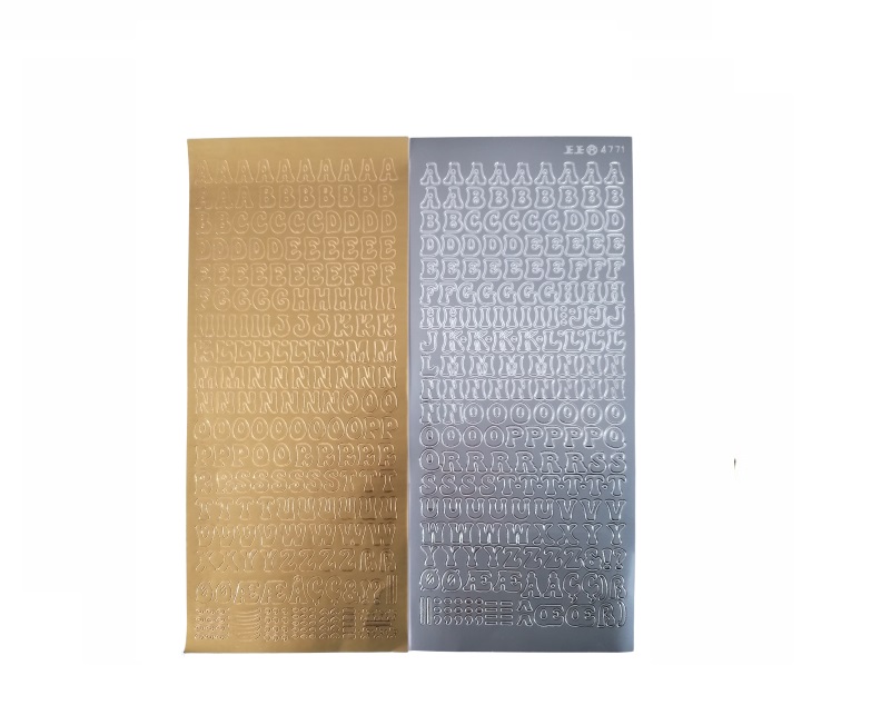 AUTOCOLANTE ETIQUETA LASER ABECEDARIO PEQ