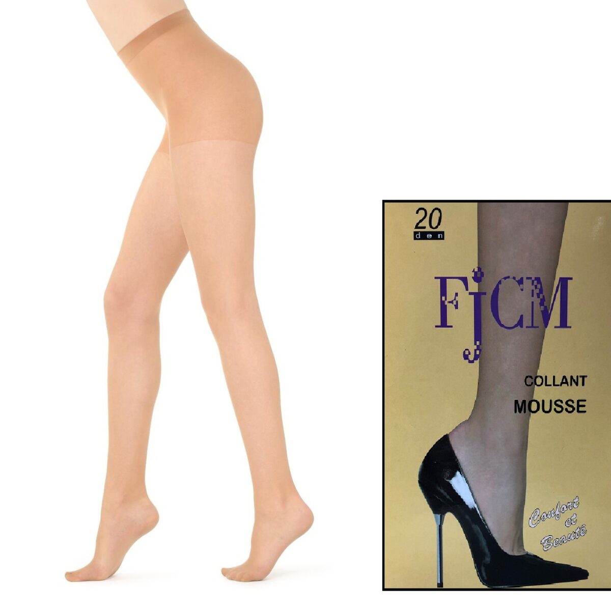 FJCM- COLLANT MOUSSE TABACO XL