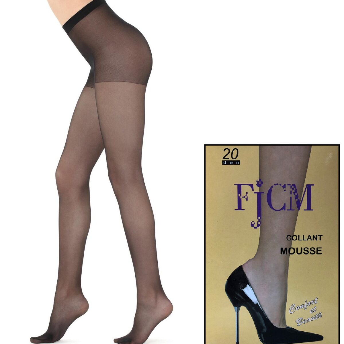 FJCM- COLLANT MOUSSE PRETO XL