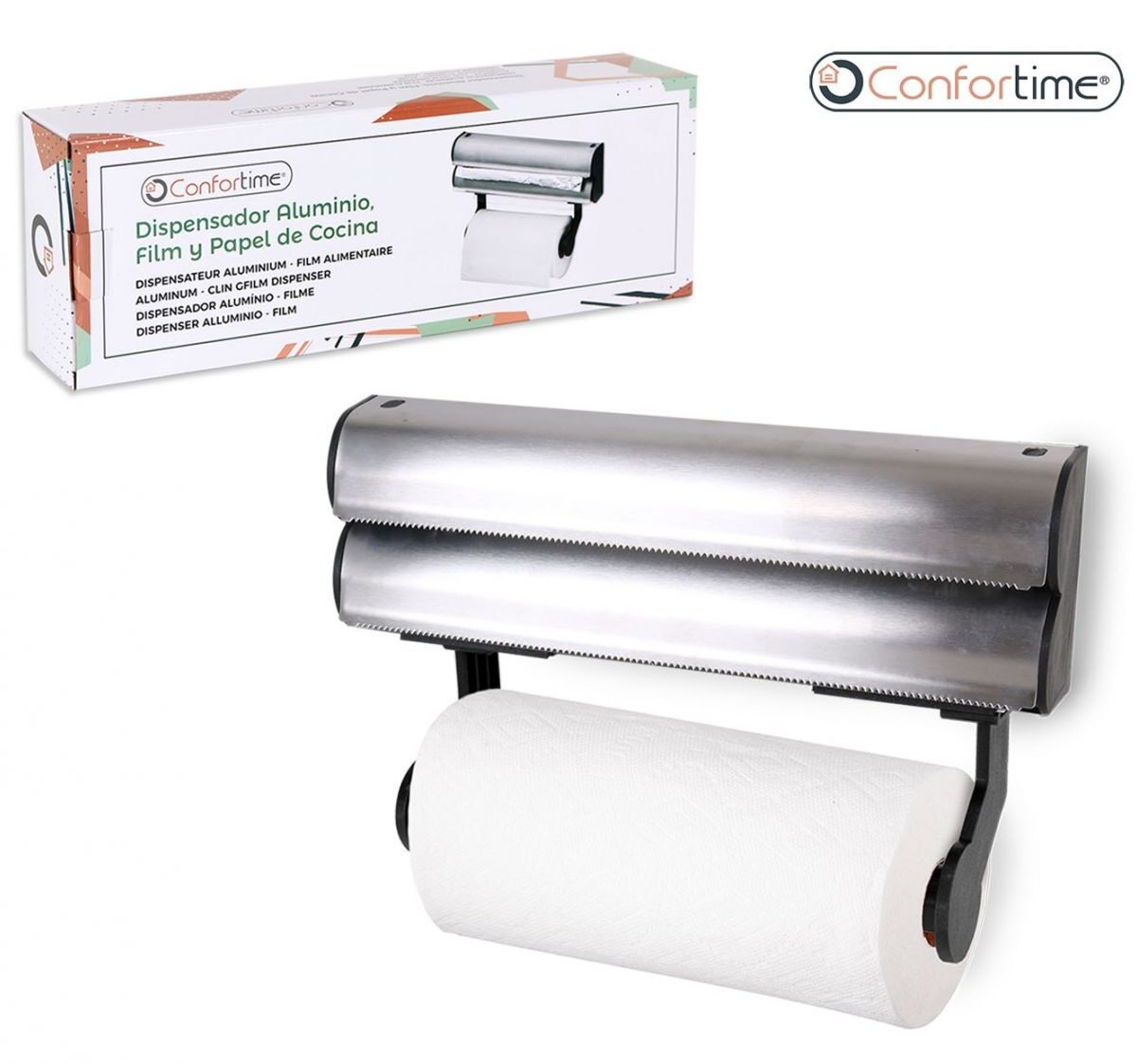 DISPENSADOR ALUMINIO/FILME/PAPEL