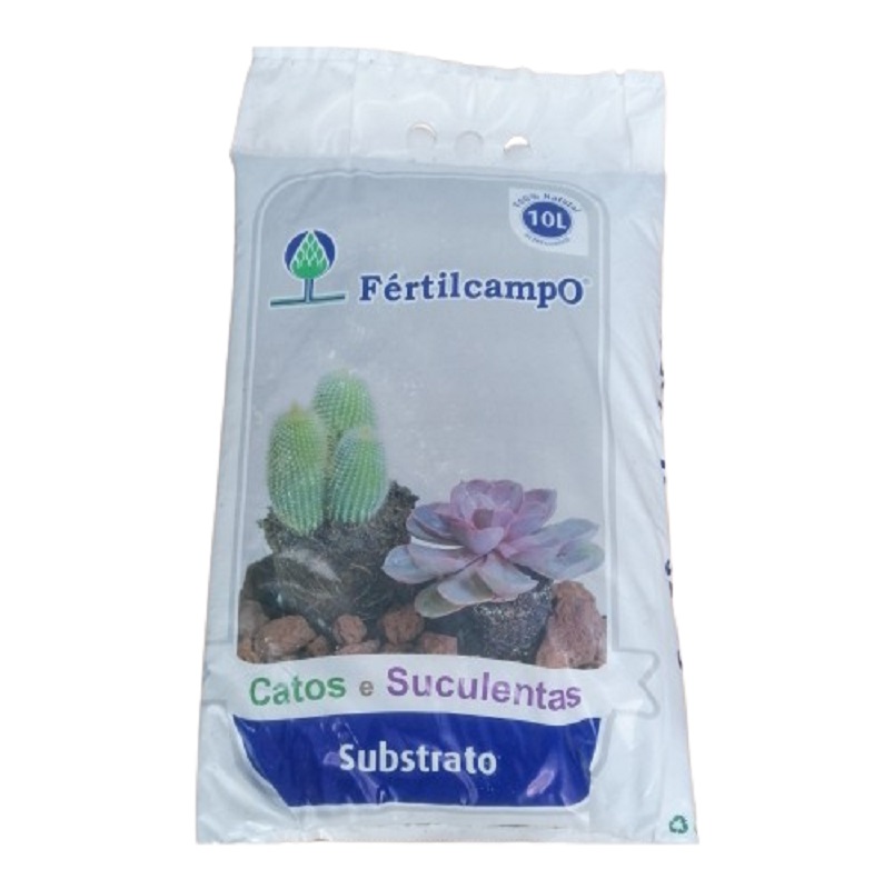 TERRA VEGETAL CATOS E SUCULENTAS 10 L
