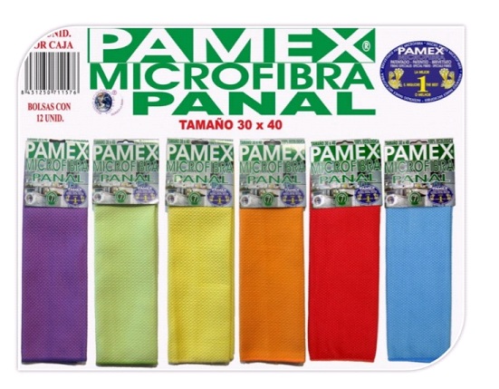 PANO MICROFIBRA 30X40 PANAL
