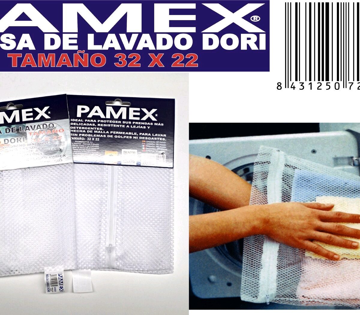 SACO P/ MAQUINA LAVAR DORI 32x22