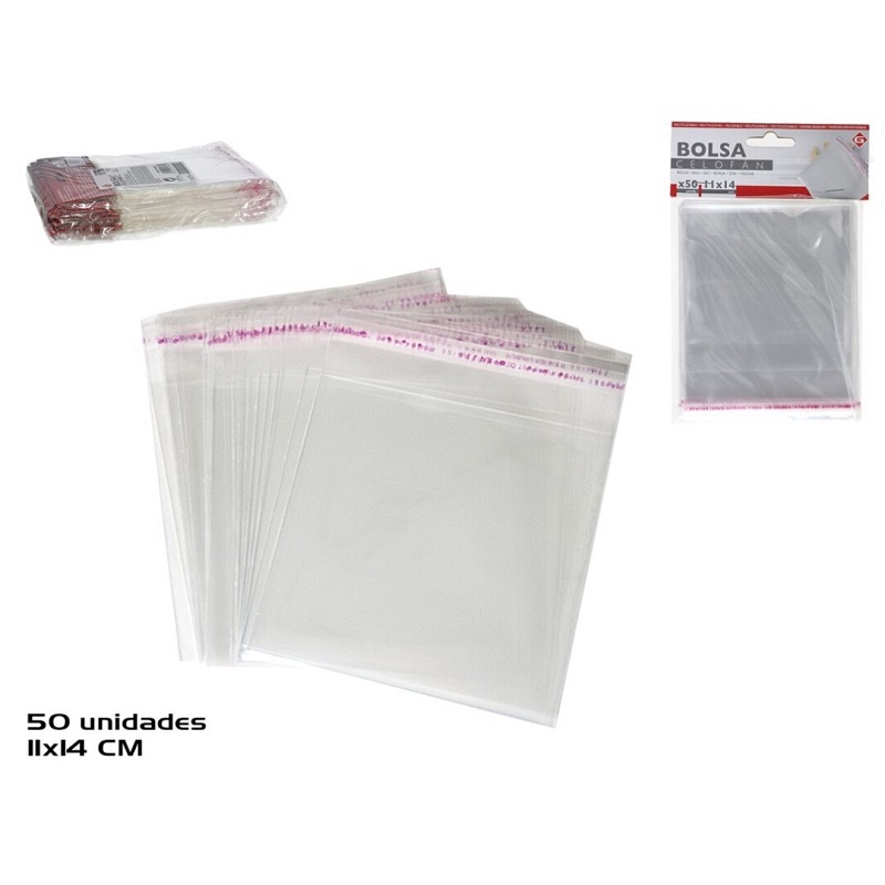 BOLSA PLASTICA PACK50 11X14CM