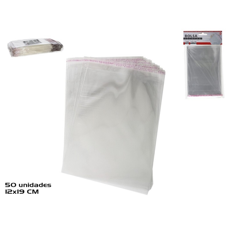 BOLSA PLASTICA PACK50 12X19CM