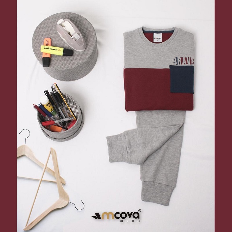 PIJAMA CRIANÇA M-LEWIS BSW.7338 C/CARDA 100%ALG.