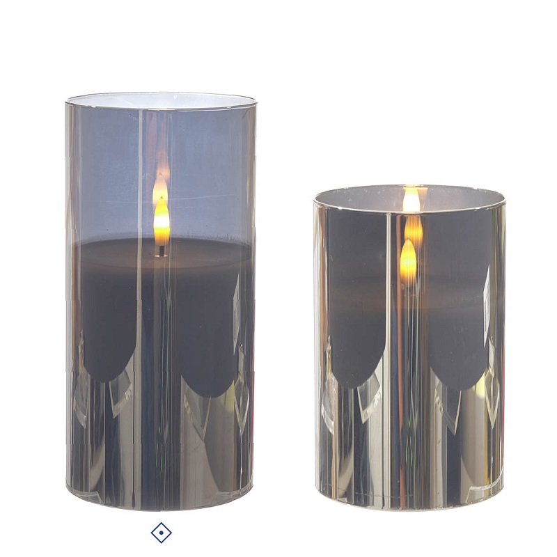 VELA LED CHAMA 3D 10X10X20CM