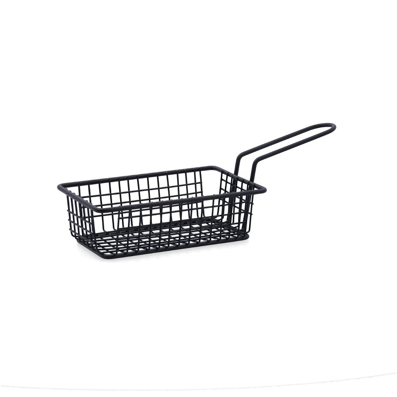 CESTO METALICO 16X10.5X5.5 GASTRO BLACK