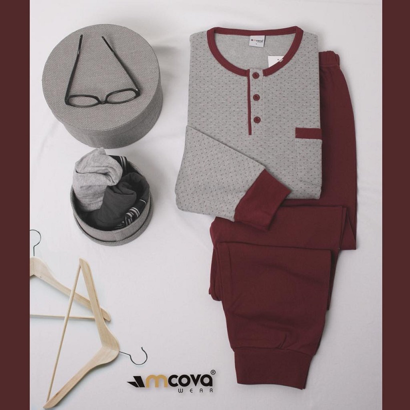 PIJAMA HOMEM M-MARLON C/CARDA MSW.7632 100%ALG.