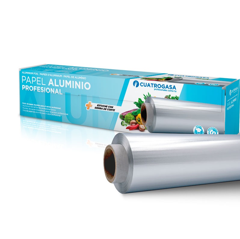 ROLO PAPEL ALUMINIO 29CMx200M