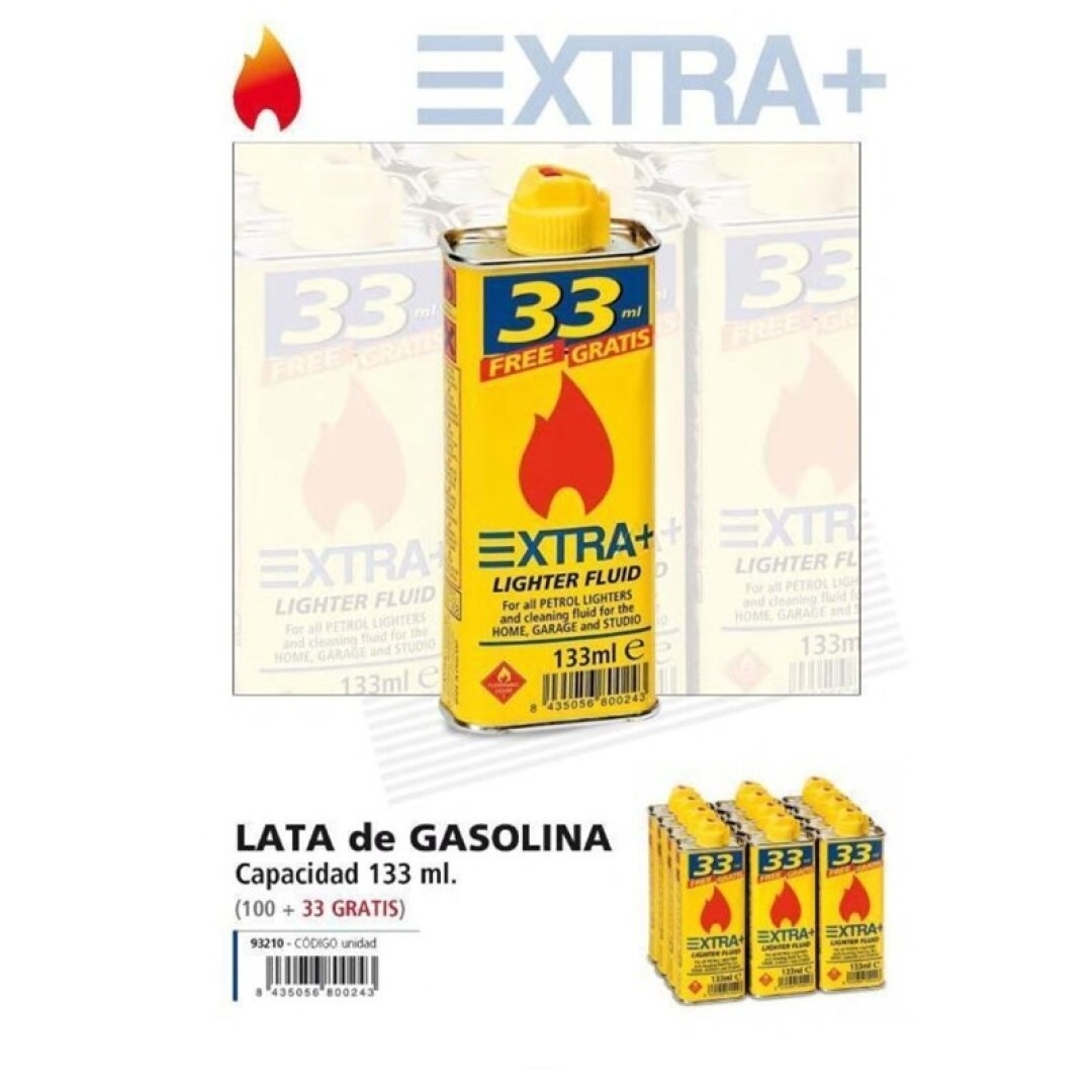 LATA GASOLINA EXTRA+ 133ML