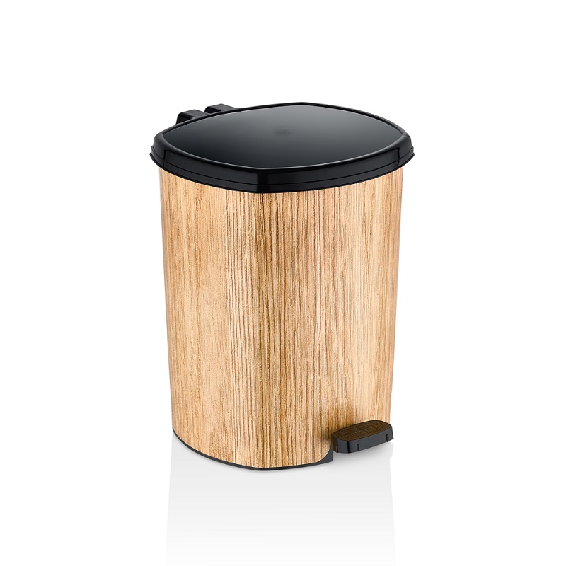 BALDE C/ PEDAL MADEIRA 6L