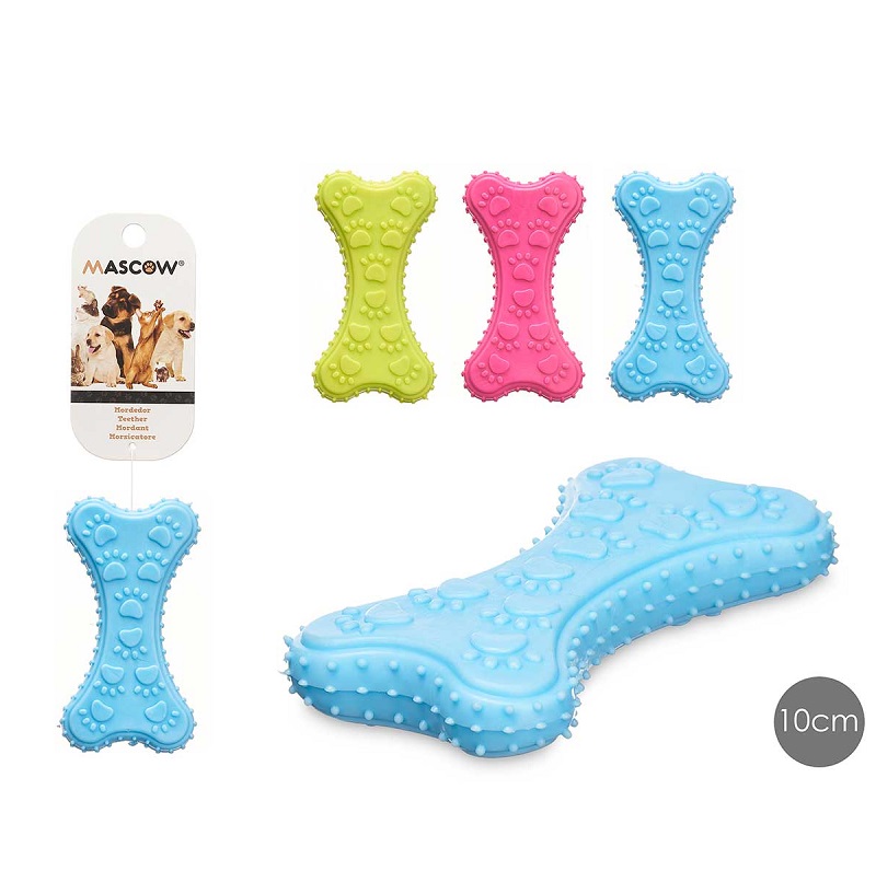 ANIMAIS- BRINQUEDO P/CAO SILICONE 10CM