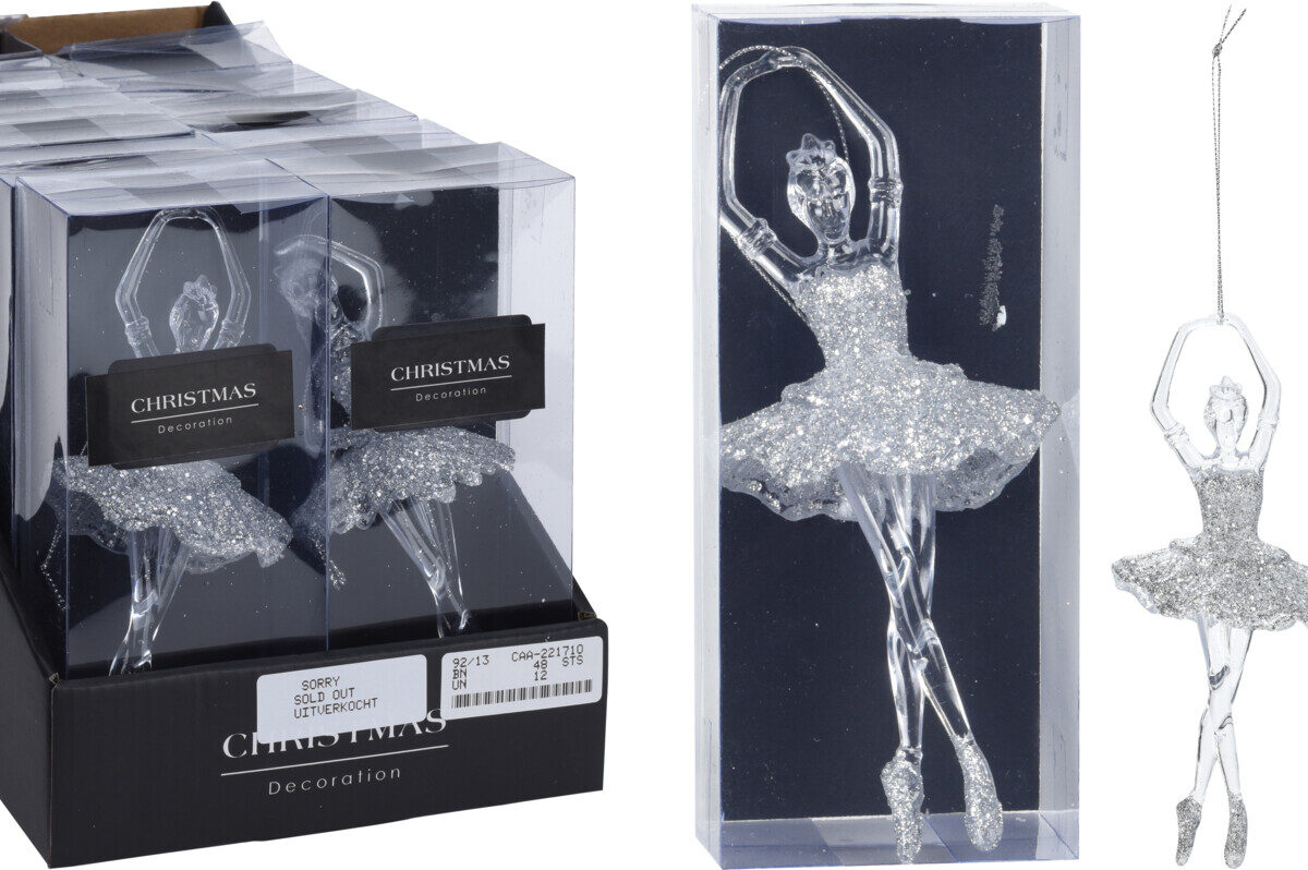 BAILARINA PRATA 17cm