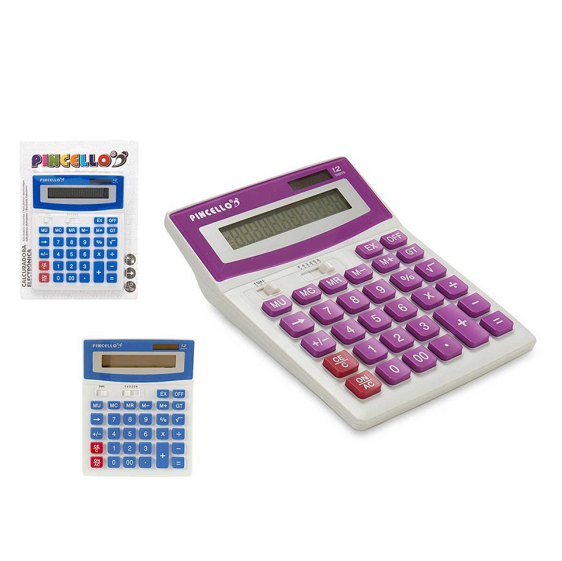 CALCULADORA SOLAR 15X19CM