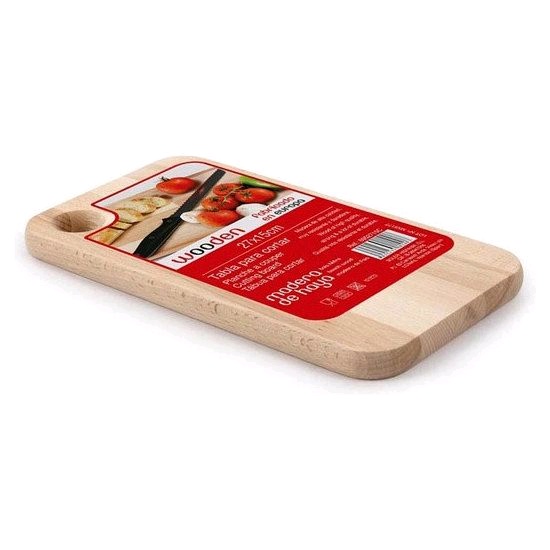 TABUA MADEIRA 27x15cm