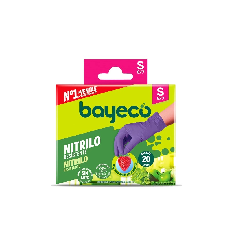 LUVAS NITRILO CX.20 T/S