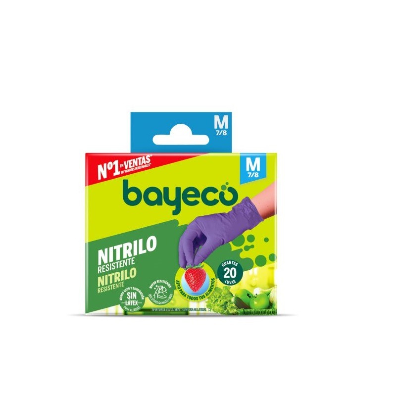 LUVAS NITRILO CX.20 T/M
