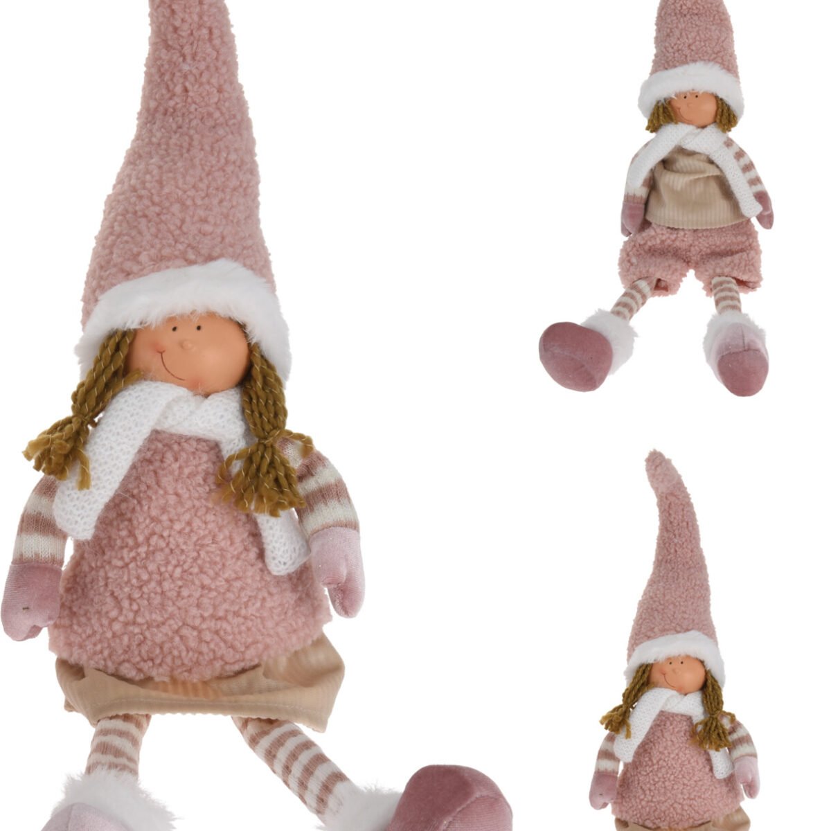 BONECA ROSA 67cm
