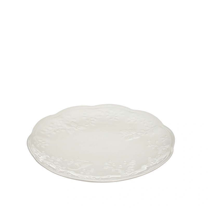 PORCELANA- PRATO 27cm BUTTERFLY