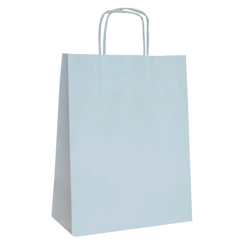 Atado c/25 sacos papel 27x16x31 branco