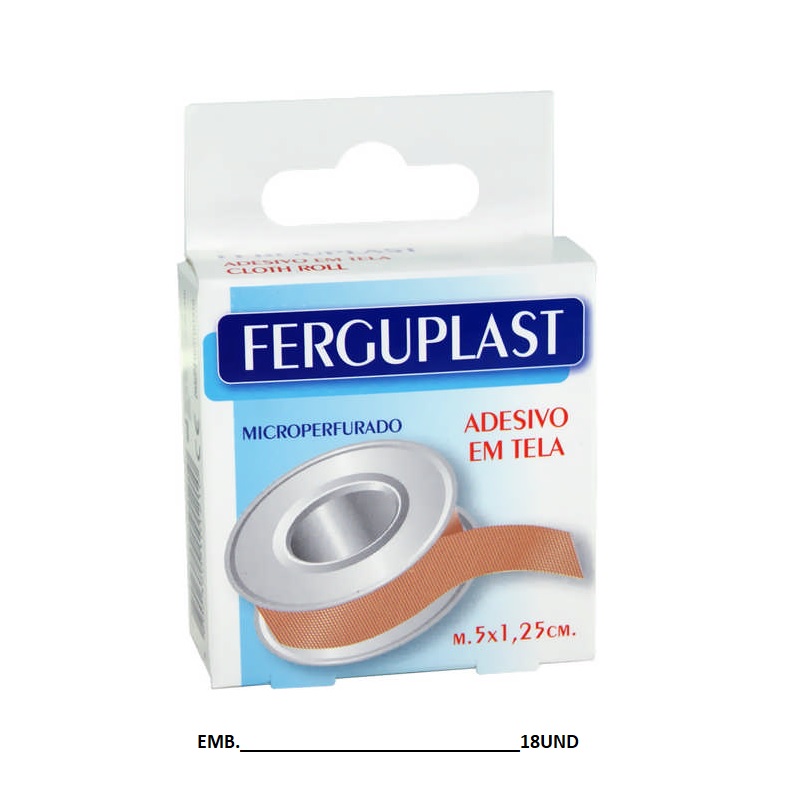 ADESIVO 5mx1.25cm FERGUPLAST