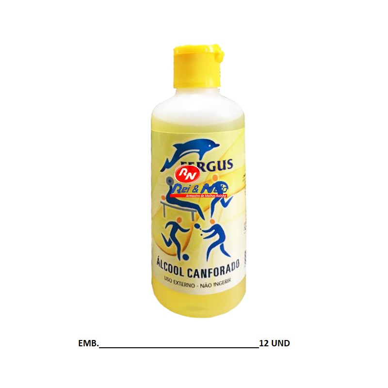 ALCOOL CANFORADO 250ML FERGUS