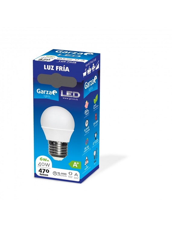 LAMPADA LED ESF 6W E27 400LM 400466
